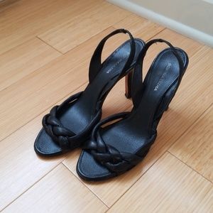 BCBG leather sandals